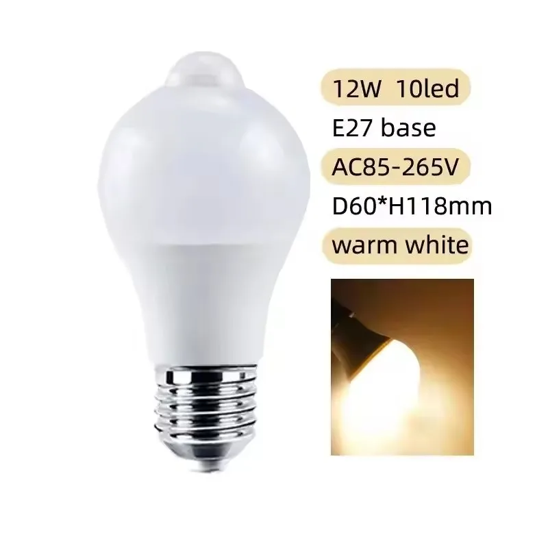 Smart Motion Sensor LED Light Bulb – Energy Efficient, Motion-Activated Home Lighting Solution