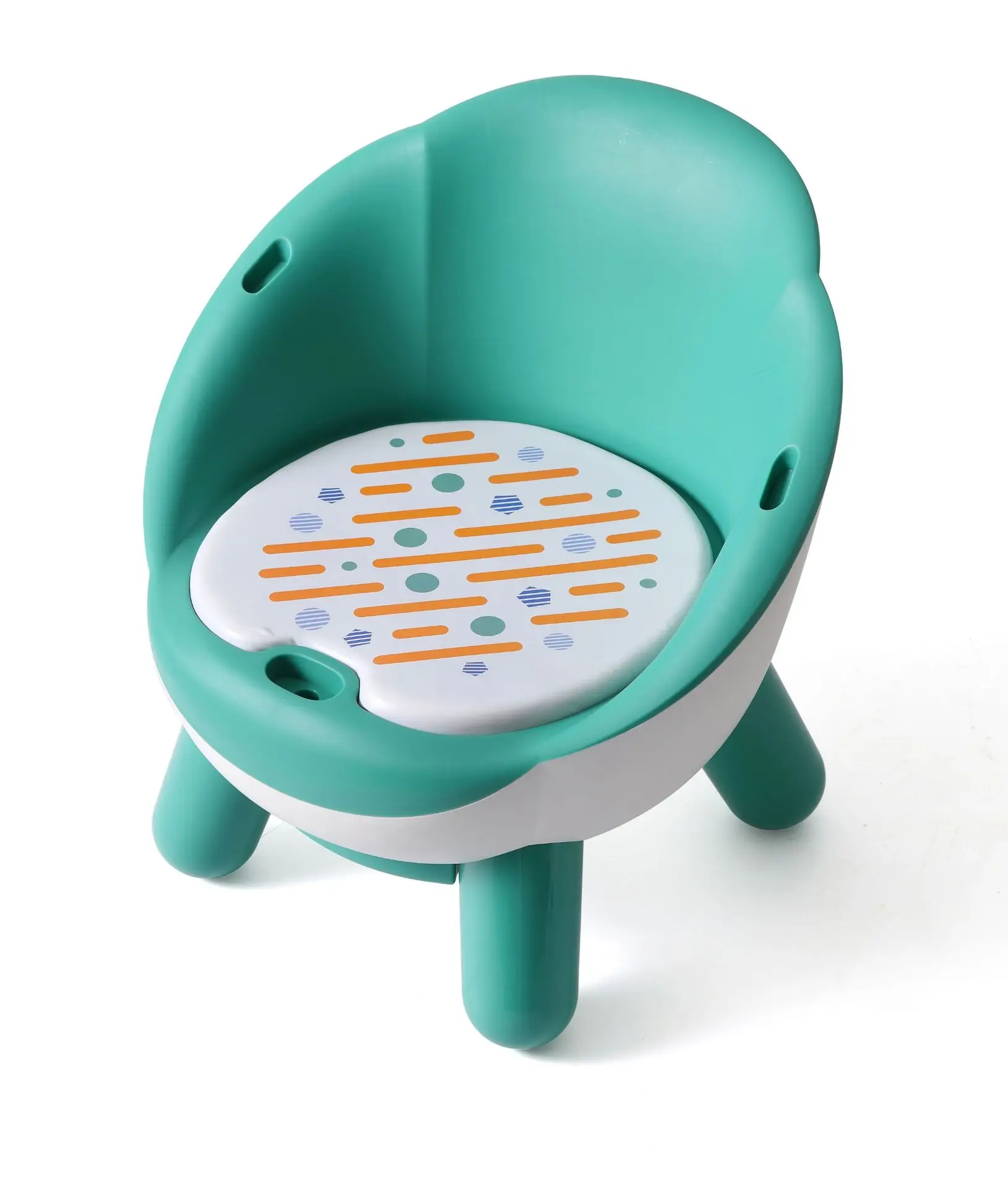 K-STAR Creative Solid Small And Cute Multifunctional Backrest Environmental Plastic Baby Dining Chair New Hot Sale