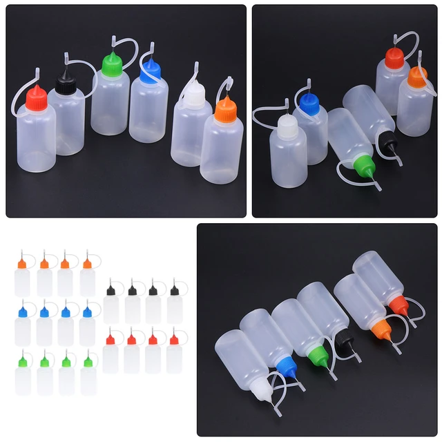 Bottle Needle Tip Glue Applicator Bottles Squeeze Dropper Liquid Precision  Quilling Oil Fine Syringe Diy Plastic Drop Empty - AliExpress