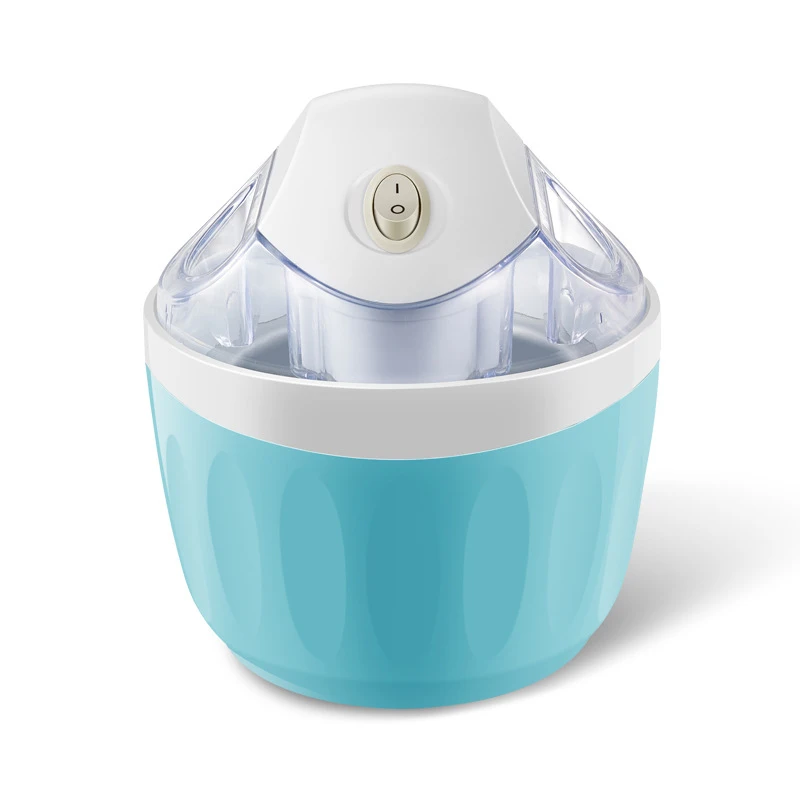 Mini Portable Automatic Household Ice Cream Maker EU US Plug DIY Homemade Ice Cream Sorbet Frozen Yogurt Machine for Kitchen 1