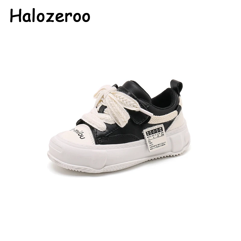 

New Kids Sport Sneakers Baby Girls Slip On Leather Shoes Children Brand Chunky Sneakers Boys Casual Sneakers Trainers Spring