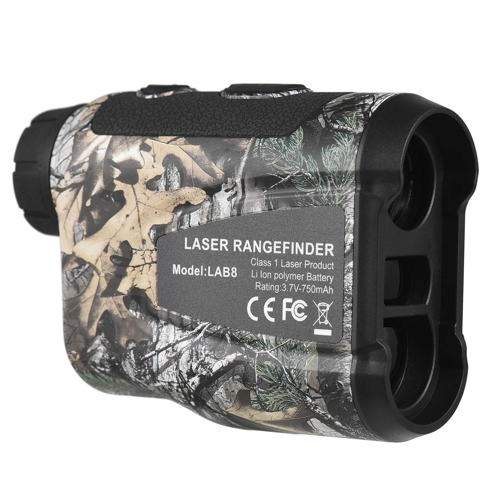 Golf Range Finder with Slope Angle Measurement Height and Speed Function Waterproof 6X Three-barrel Laser Rangefinders Golf