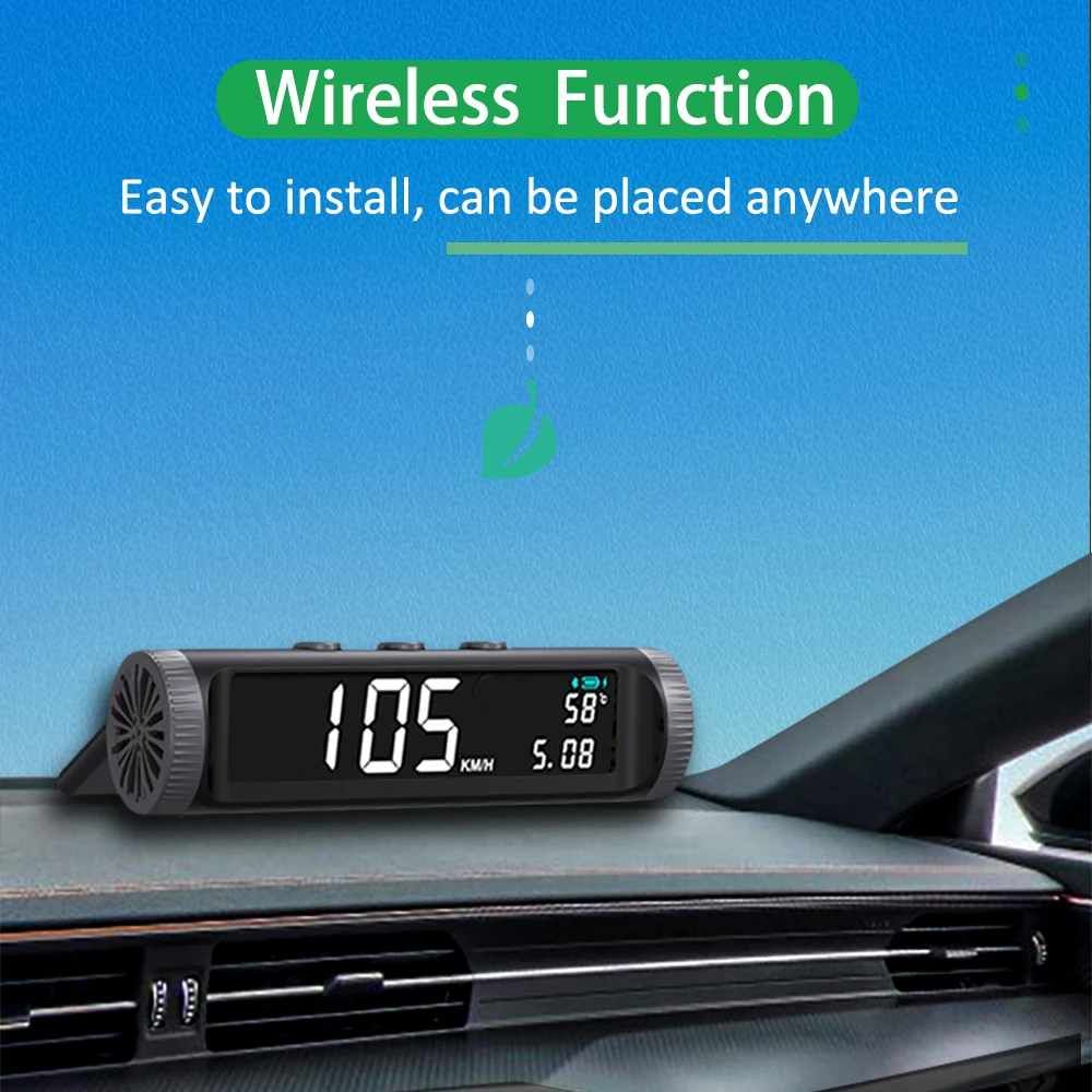 Vjoycar 2023   ¾翭  GPS HUD ӵ  ÷, KMH MPH  ð, ڵ ׼