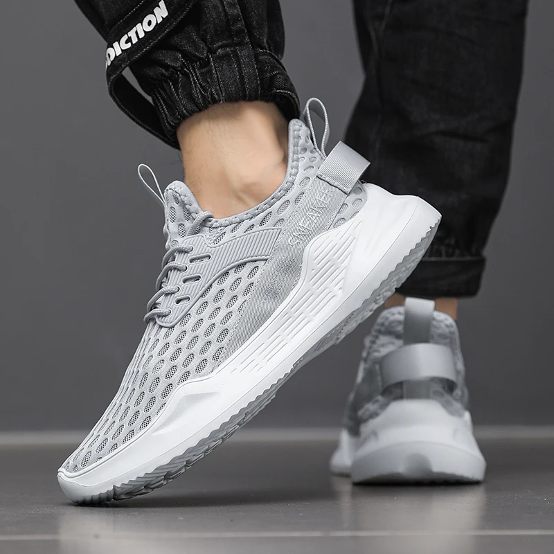 Men Running Shoes Vulcanized Casual Walking Lightweight Tennis Shoes Athletic Sports Shoes Breathable Fashion Sneakers 5