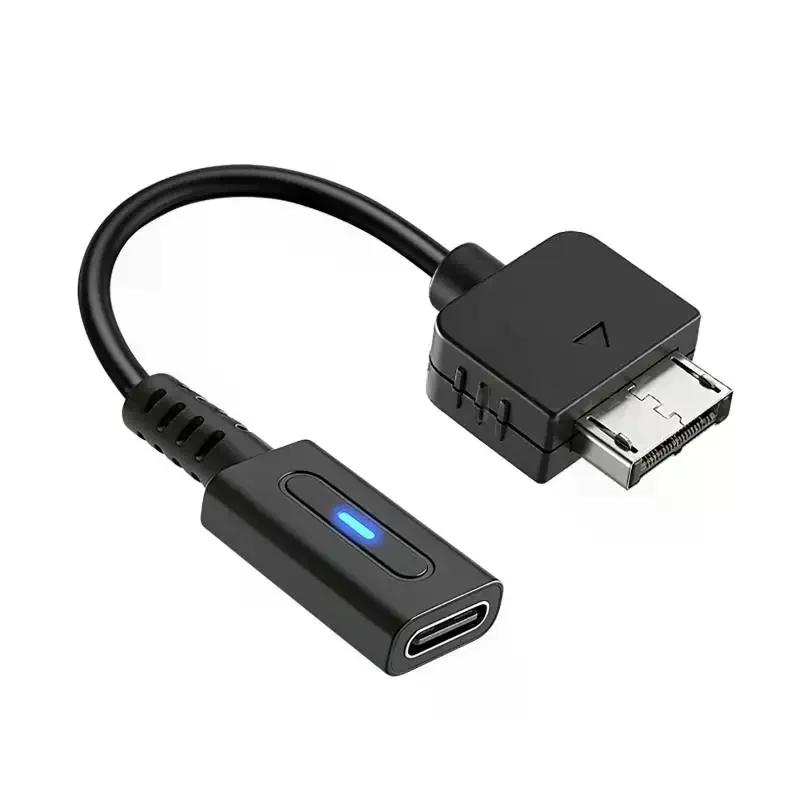 Vita1000 컨트롤러 충전 어댑터 유형 C LED 변환 코드 P S Vita1000 콘솔 파워용 1/3Pcs PD USB C 케이블