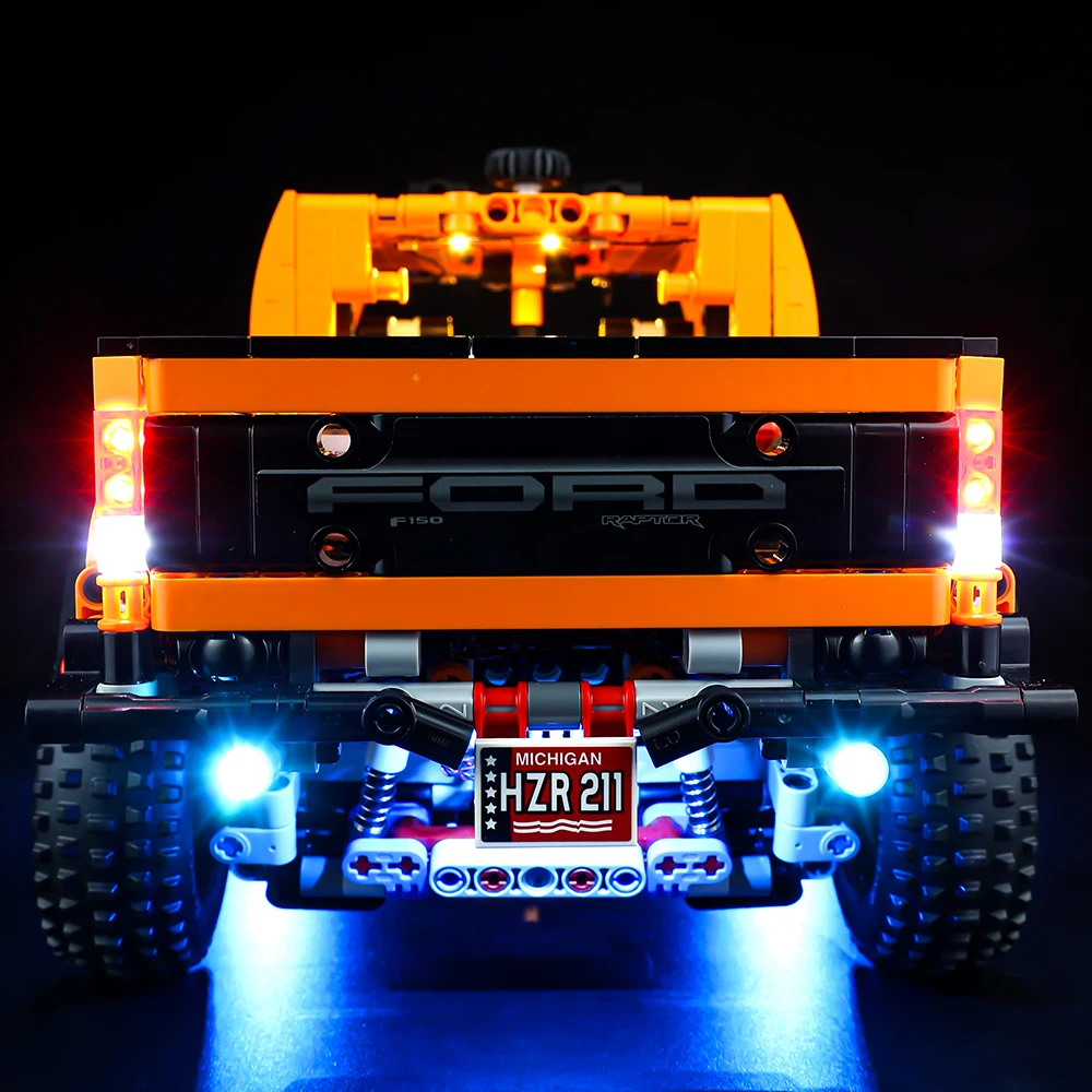 Led Light Kit Building Blocks F-150 Raptor Pickup Car For LEGO Technical 42126(Only Light Kit Included)