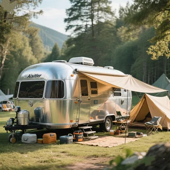 Customized Mobile Travel Trailer 1