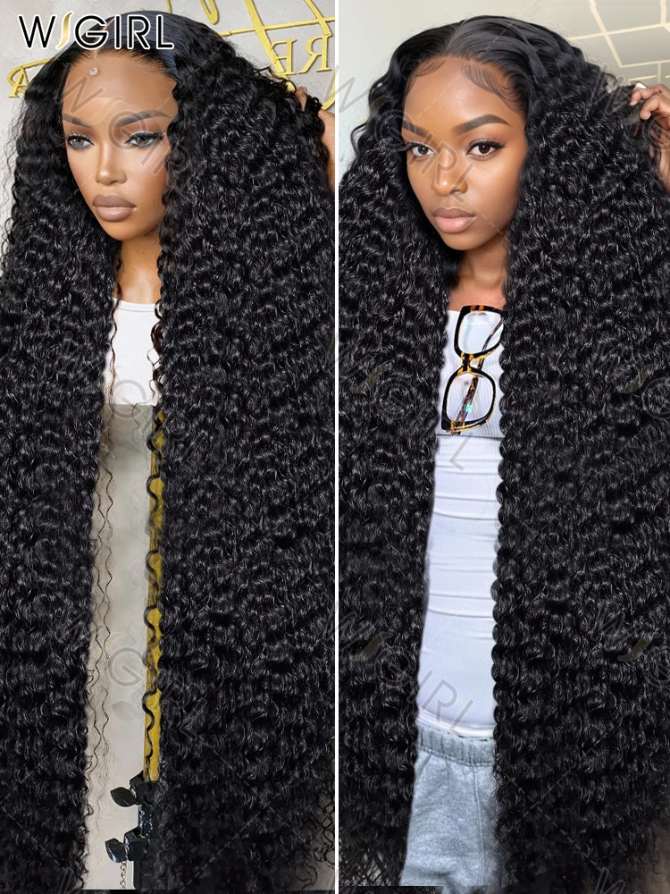Lace Front Wig Wigirl 360 Full Lace Front Wig Deep Wave Human Hair Pre Plucked For Women 30 32 Inch Curl 13x4 13x6 Lace Frontal lace front wig
