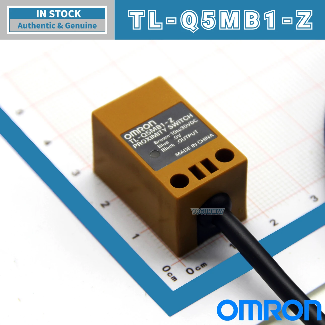 omron interruptor de proximidade original novo original tl q5mb1 z 03