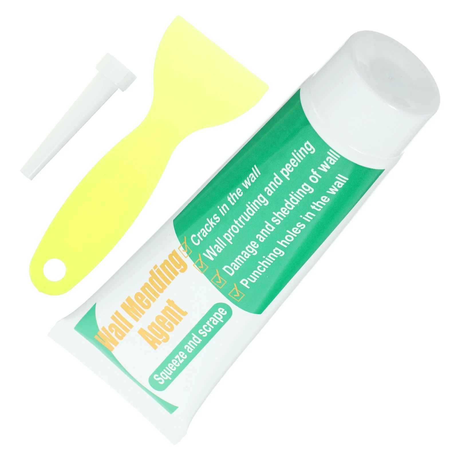 

Wall Repair Agent Paint Drywall Para Paste Lijadora Mending Kit Ointment Cream