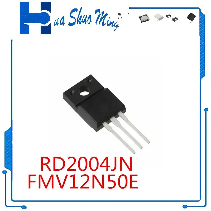 

10Pcs/Lot RD2004JN FMV12N50E TO-220F