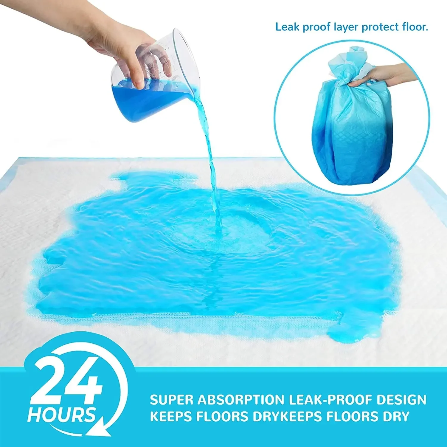 Title 4, Disposable Pet Diapers Super Absorbent Thick Pe...