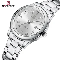 NAVIFORCE Luxury Watches For Woman High Quality Ladies Quartz Watch Waterproof Steel Band Women Wristwatches Give for Girl Gifts 1