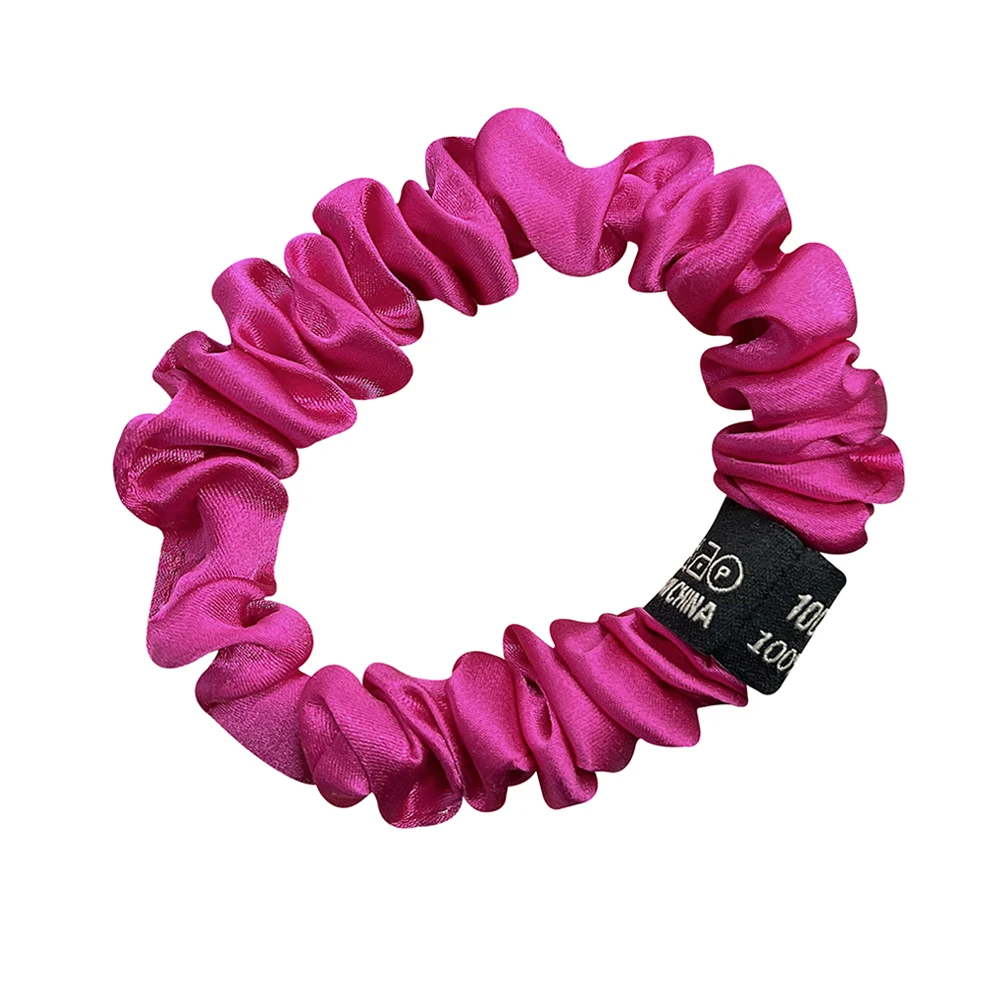 Haargummis aus 100 % reiner Maulbeerseide, 19 Momme, 1,5 cm (Haarband, Haargummi, Pferdeschwanzhalter) für Damen und Mädchen_voghion.com