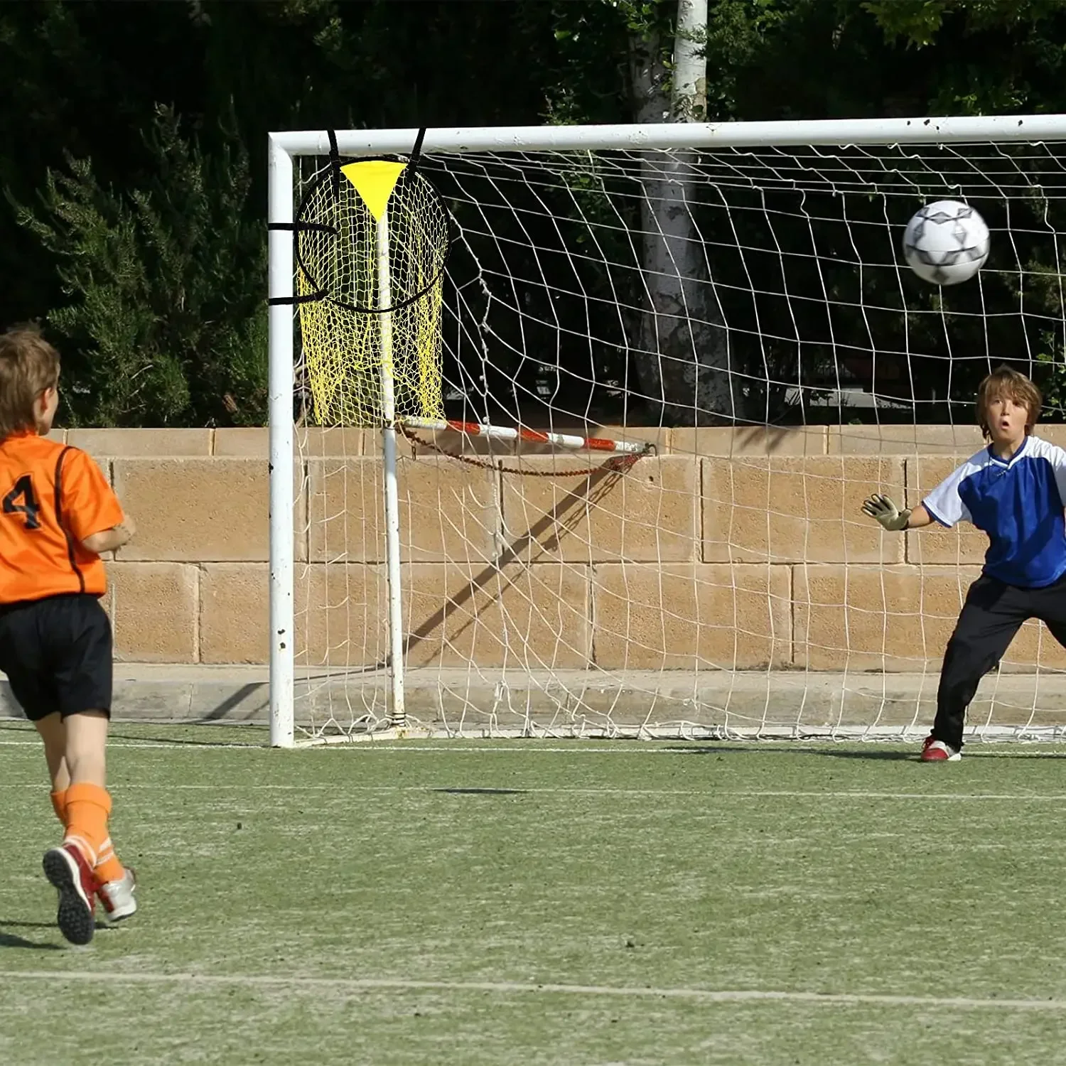 

Net Target Football Youth Training Shooting Goal Kick Topbins Topshot Free Soccer Practice