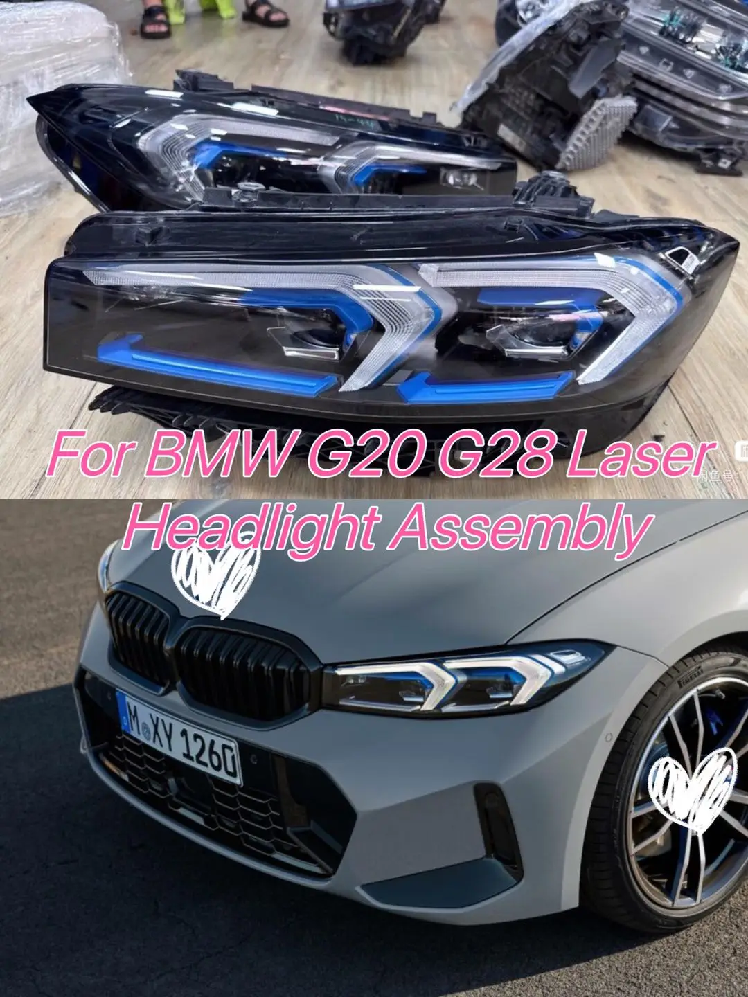 

Сборная Лазерная фара для BMW G20 G28 2022