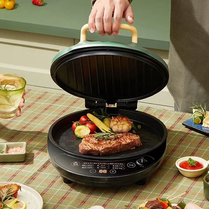 JOYOUNG Household Double-sided Heating Deep Removable and Washable Omelette Kitchen Appliances Frying Skillet Electric Cake Pan
