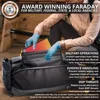 Darkness Disconnect Faraday Duffel Bag + 4 Detachable Faraday Pockets // Military-Grade RF Shielding for Large Electronics 6