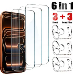 Ultimate 6 - in - 1 HD Screen and Camera Protector Set - iPhone 12 Mini (3 Glass 3 Lens)