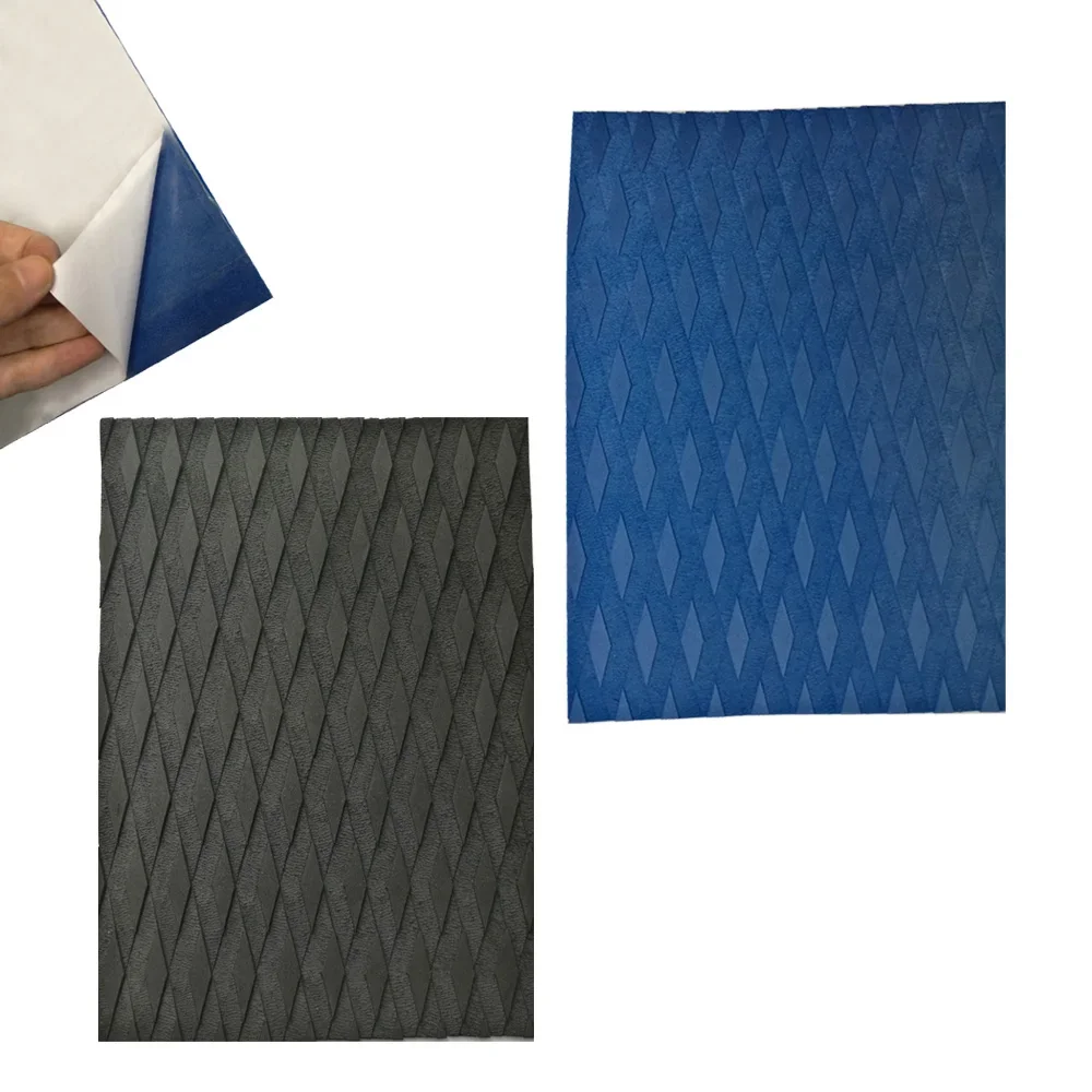 30*21CM Surfboard Kiteboard Shortboard EVA Surfing Traction Pad Deck Grip Tail Pad Surfing Anti-slip Deck Bar Grip Mat DIY