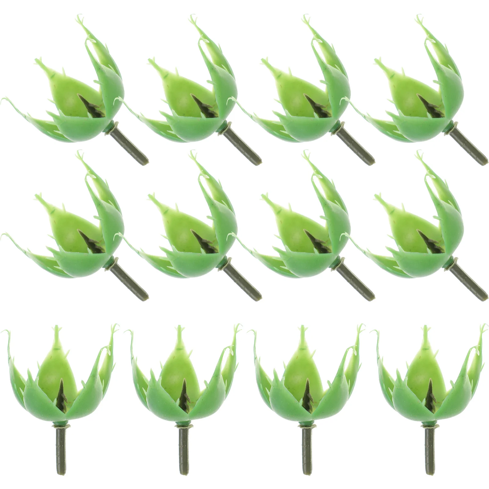 

100pcs Artificial Flowers Calyxes Flower Calyxes Artificial Flower Sepals Fake Calyxes Floral Sepals