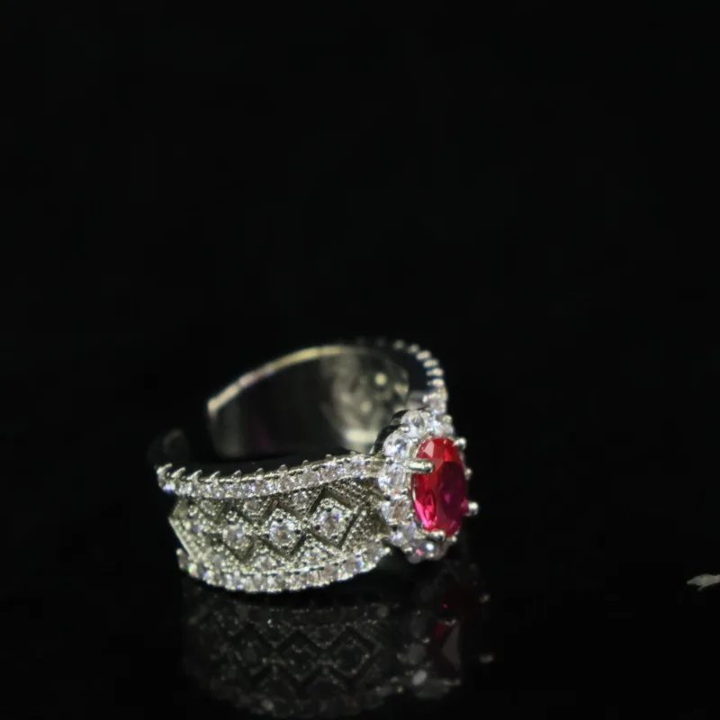 Exquisite Red Ring - Versatile Daily Elegance