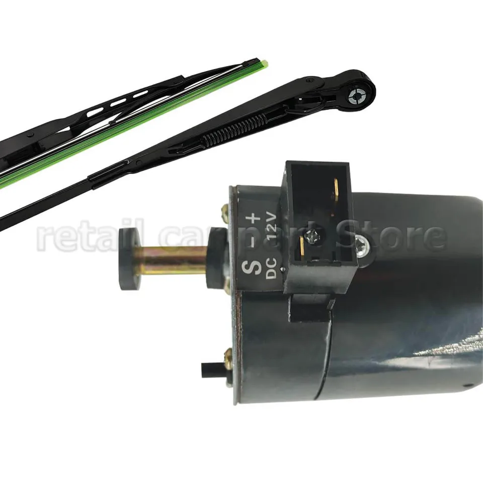 Kramp Ruitenwissermotor 12V 135° as 60mm 6mm - 4251307905192 | Volt
