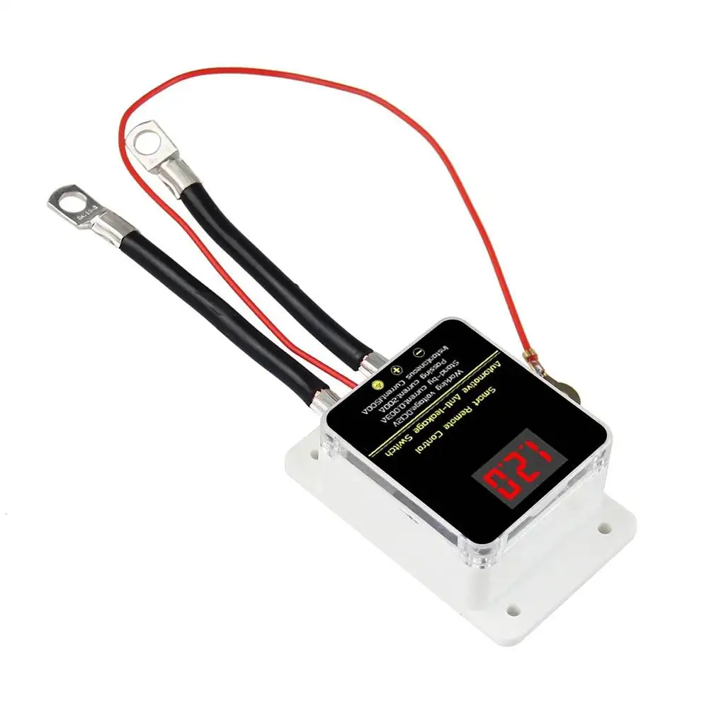 12V Car Battery Cutoff Switch with Wireless Remote Control