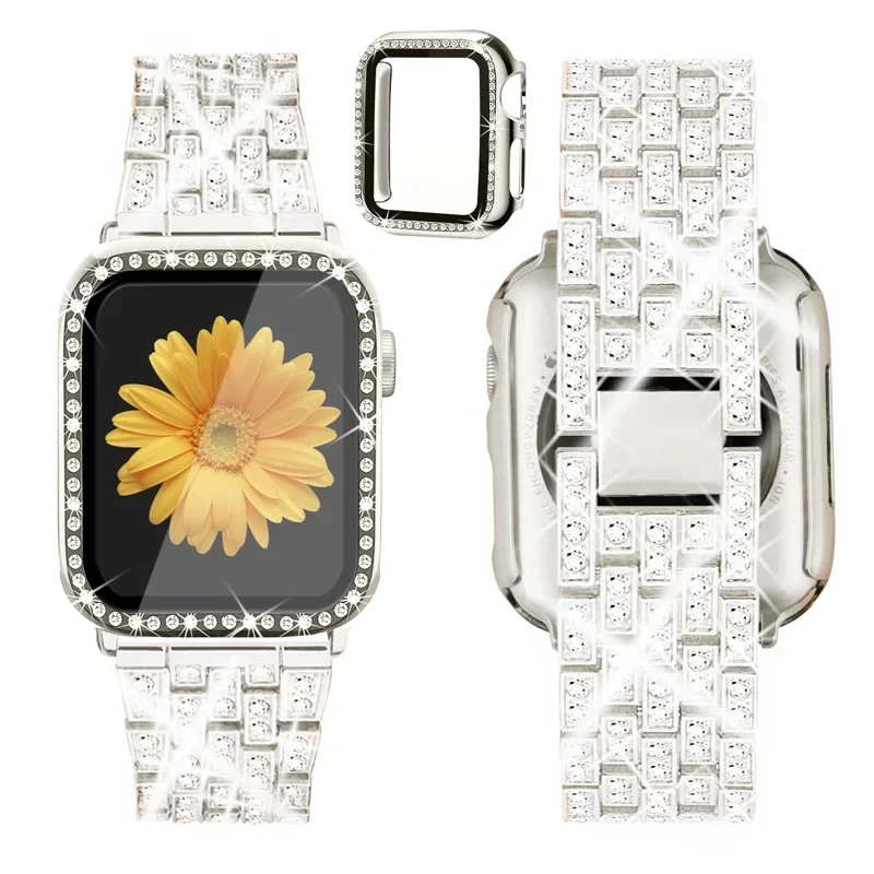 Elegant Diamond Bling Strap and Case