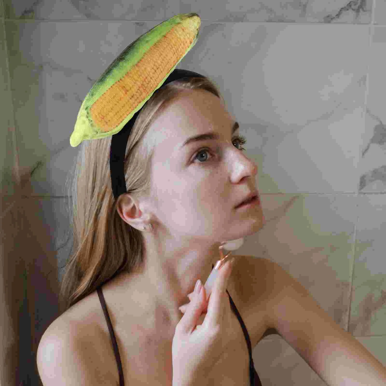 

Corn Hairband Replacement Corn Shape Headband Vegetable Shape Hair Accessory
