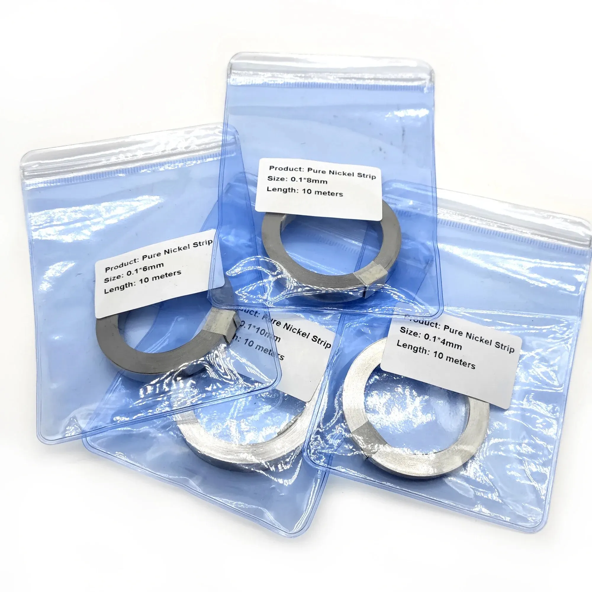 Battery welders 1 Roll 10m 18650 Li-ion Battery Nickel Sheet Plate Nickel Plated Steel Belt Strip Connector Spot Welding Machine