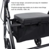 4 Wheeled Walker Rollator Wheelchair Frame Replacement Storage Bag Walker Bag Wheelchair Frame Storage Bag Wheelchair Frame Bag 2