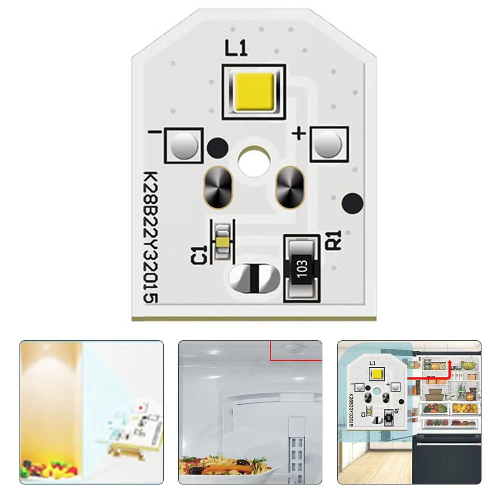 NO or DIM Refrigerator LIGHTS? How to replace LED Light part # WR55X25754  on your GE Refrigerator 