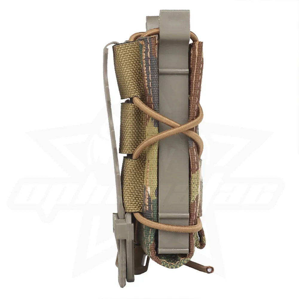 Magazine Pouch Flashlight Pouch Ammo Pouch OPHIDIAN Magazine Pouch 9mm Pistol Single Mag Bag Molle Flashlight Pouch Torch Holder Hunting Knife Holster Shooting Airsoft
