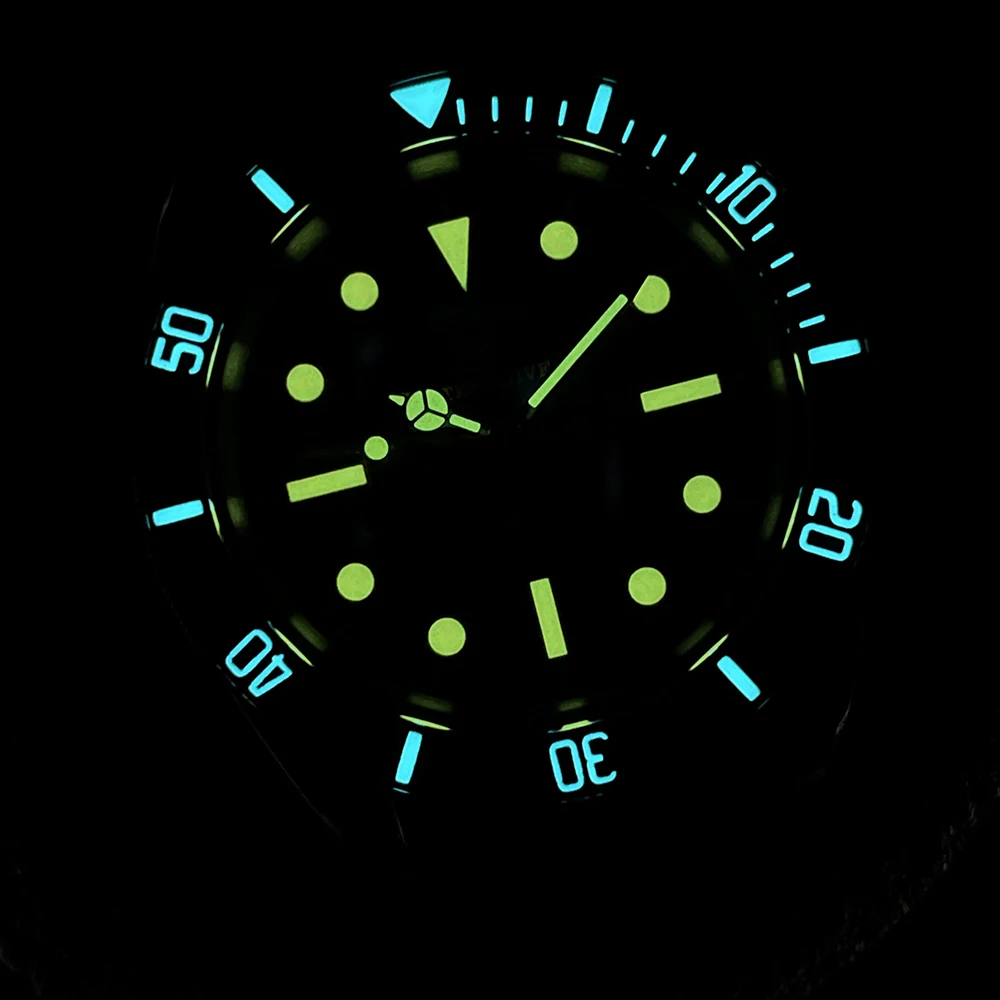 New Arrival 2022! SD1958V STEELDIVE Men's High Quality Watch 200m Waterproof NH35 Watch ​Waterproof Quartz WristWatch Clock Gift