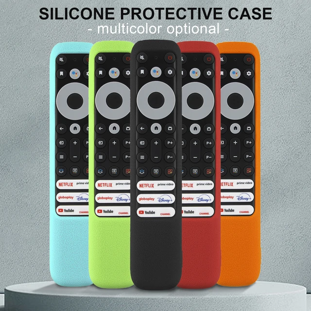 Funda de silicona para mando a distancia de TV TCL, cubierta protectora  ecológica para Control remoto, RC902V, FMR1, Google, Android, Smart, QLED,  Voice TV - AliExpress