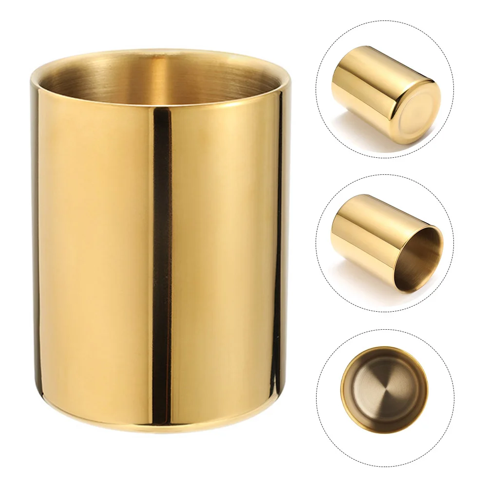 

Tool Storage Rack Stainless Steel Vase Stationery Holder Nordic Tools Organizer Pen Rest Stand