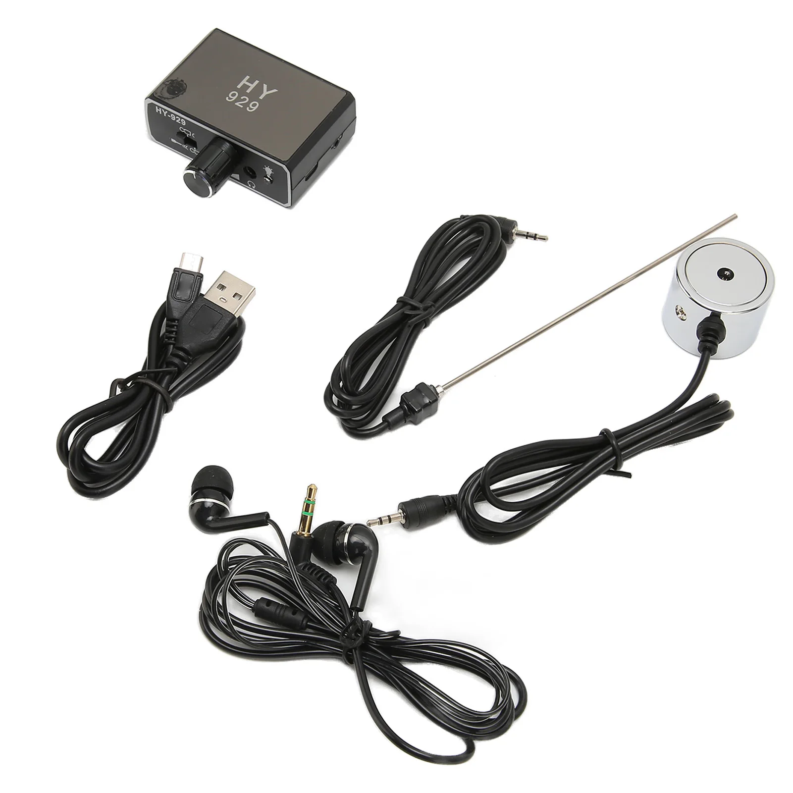 Water Leakage Detector Professional High Strength Dual Probes Water Pipeline Detection Tool for Household Leakage Detector