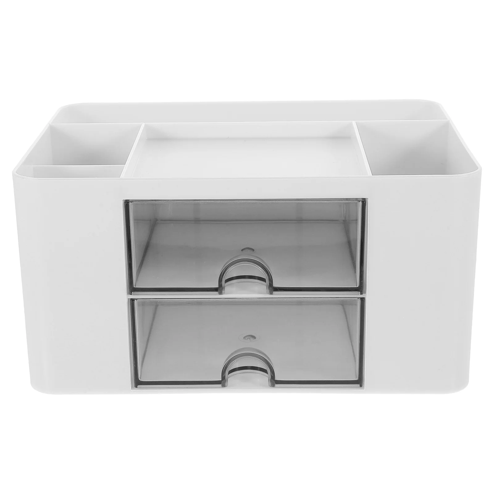 

Desktop Storage Box Drawer Pen Holder Student Bins with Lids Makeup Tools Container Multi-function Organizer