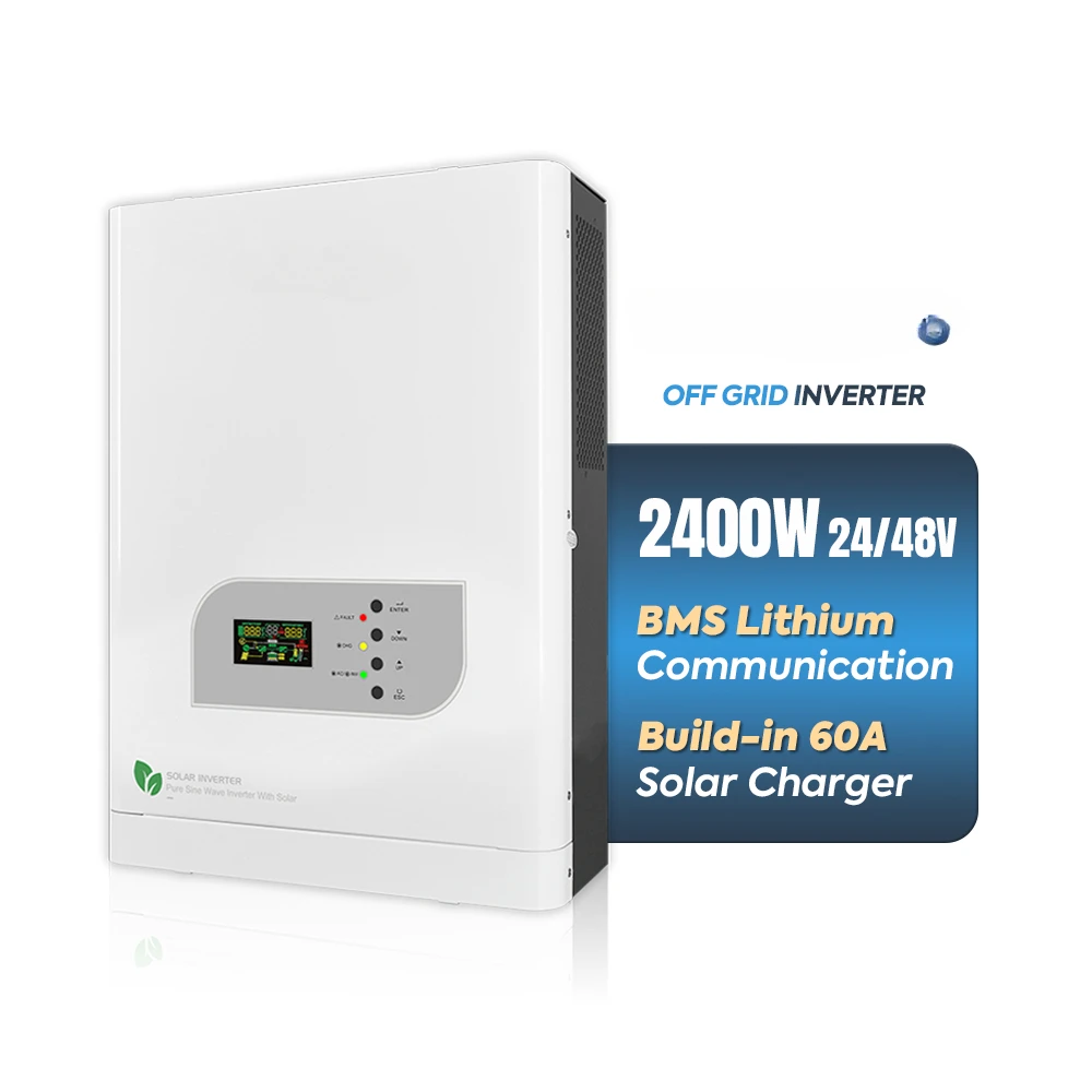 Inverter Solare Ibrido 24V 1Kw 3Kw Ups 220V 3Kva