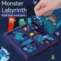 Puzzle Monster Maze Strategy Board Games Portable Hide and Seek Multiplayer Interactive Party Table Game Toys Gift for Kids 1