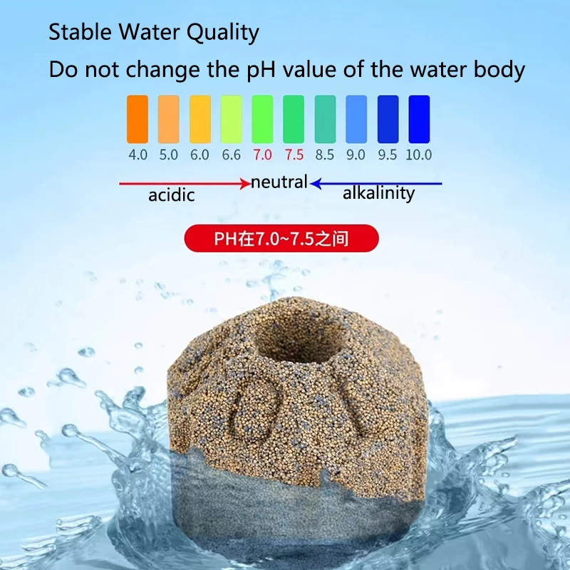 300g/500g/1000g Nano Aquarium Filter Medien Hohlpartikel Biologische Kugel Bio-Filter für Aquarium Zubehör Groß – Detail 7