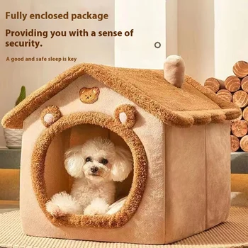 All-Season Pet House Bed 1