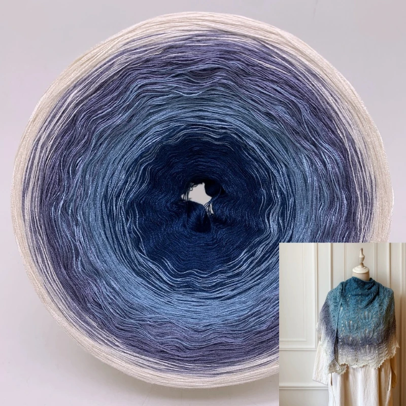 Cotton Thread for Hand Weaving Shawl Blanket