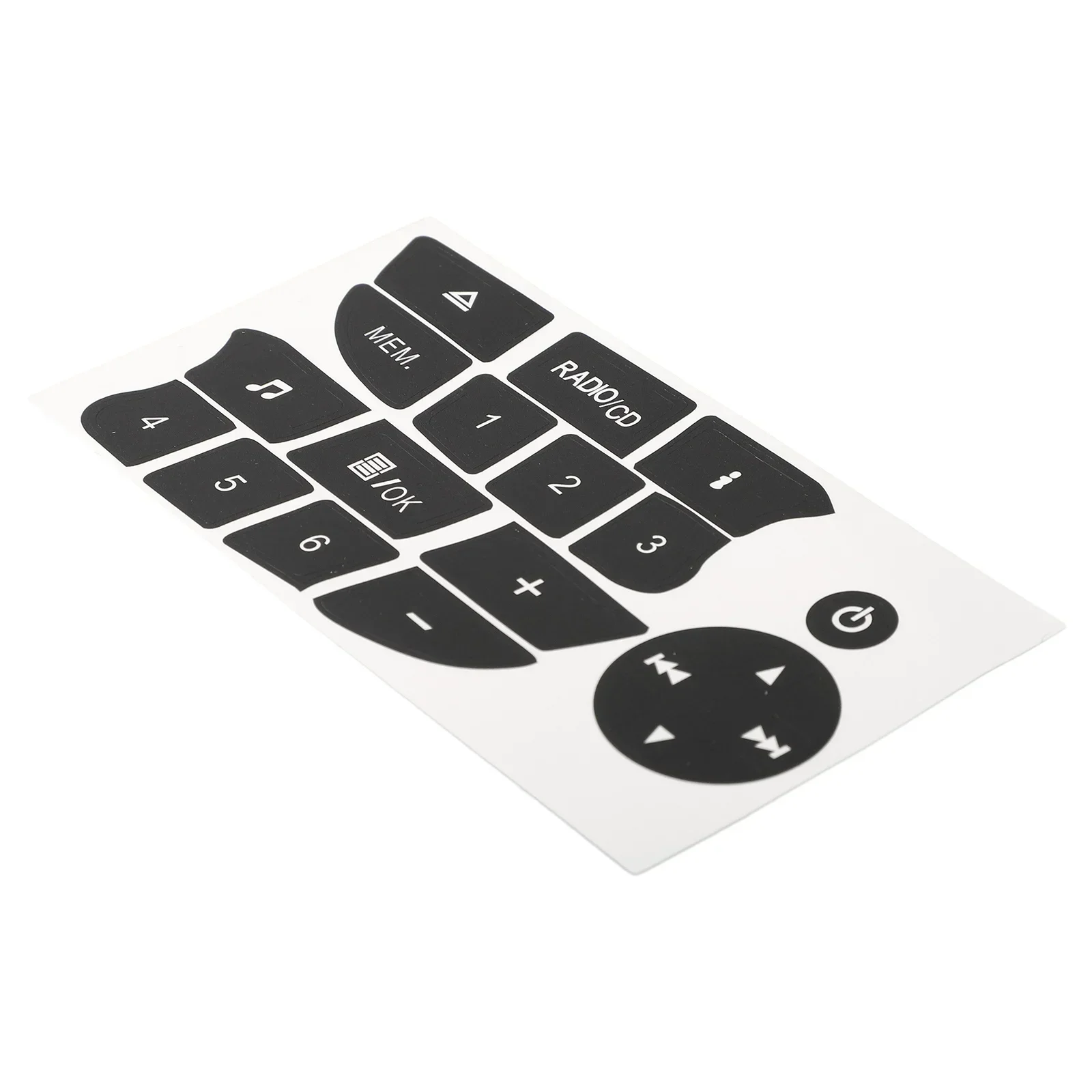 Car Button Stickers for Clio Megane 2009-2011