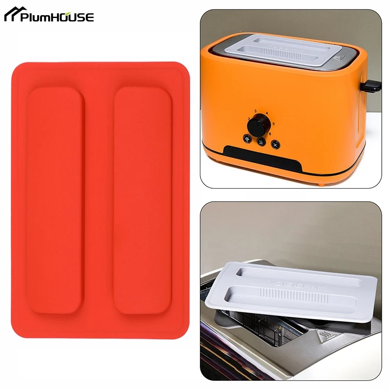 Food Cover Silicone Toaster Dust Cover Breakfast Machine Cover Toaster Upper Lid Protective Kitchenware Covers Upper Lid