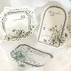 Journal GO 20pcs Flower Dreams Decorative Sticker Floral Border Scrapbooking Material Label Diy Diary Album Planner Card Making 3