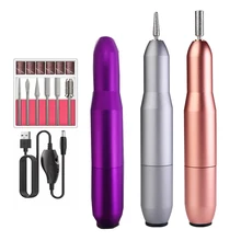 

Electric Nail Drill Machine 20000RMP Set of Milling Cutters for Manicure Gel Removing Machine Nail Art Polisher Accessories Tool