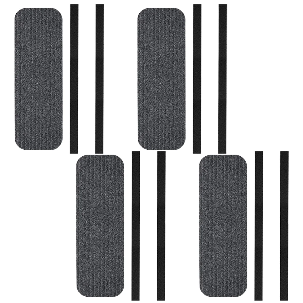 

4 Pcs Tread Cover Camper Accessories for inside Area Rugs Rv Stair Stabilizer Step