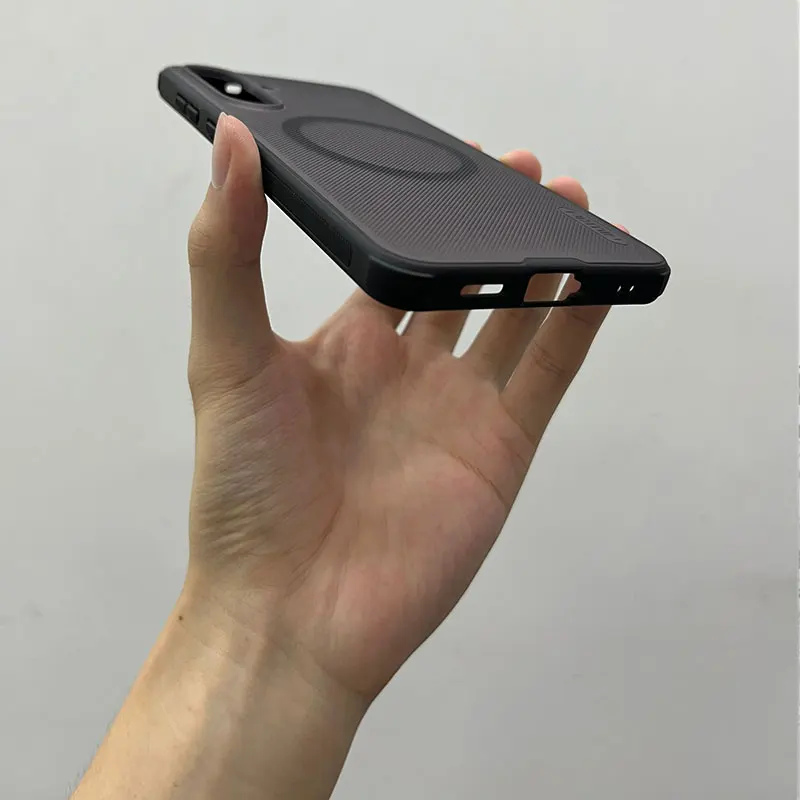 NILLKIN Frosted Shield Pro Protective Phone Case - 4-Corner Bumper, Dustproof & Anti-Fingerprint, Precise Cutouts